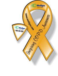 Awareness Ribbons: Custom Printed Nationally Accepted Awareness Colored Ribbons to Support Your Cause or Event. Yellow Ribbons.