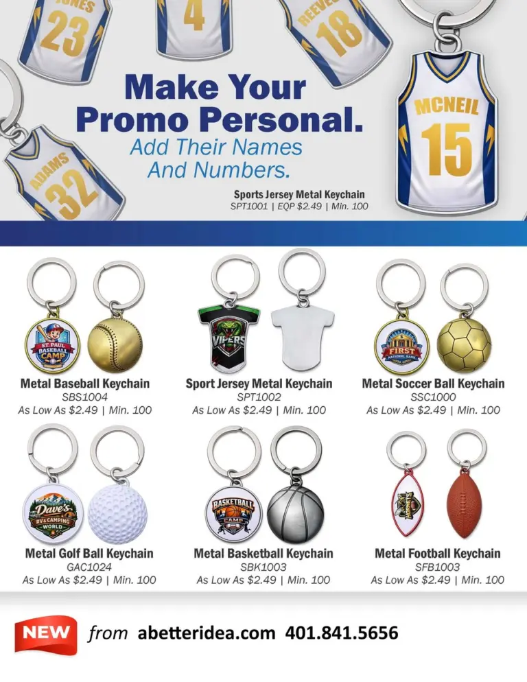 New 2026 promotional keychains
