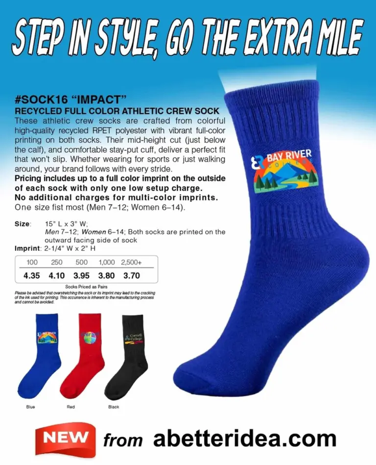 New 2026 promotional custom socks