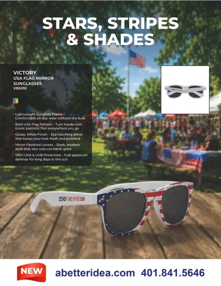 New 2026 stars and stripes promotional products
