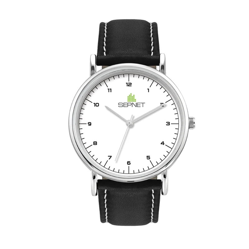 Custom logo clocks and watches for corporate gifts
