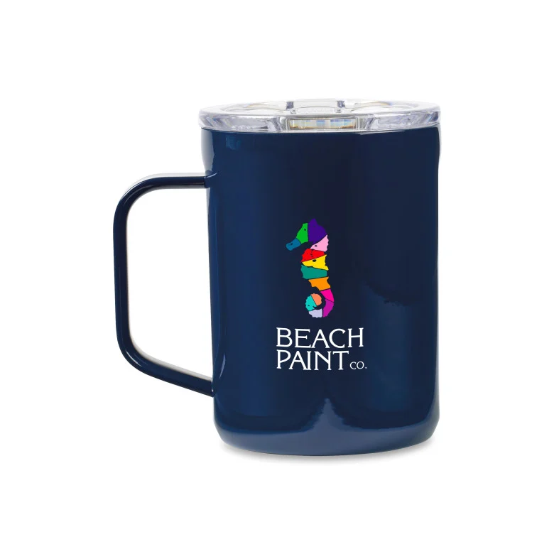 Branded coffee mug for employee appreciation gifts