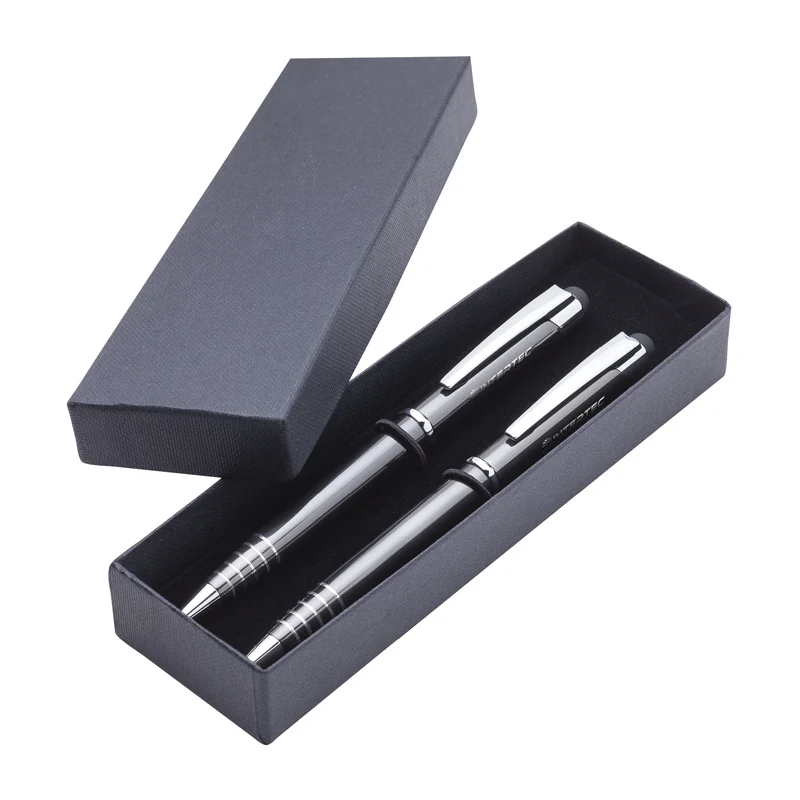 Branded pen and pencil set for corporate gifts