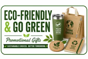 Go Green Eco Friendly promotional products and logo gifts