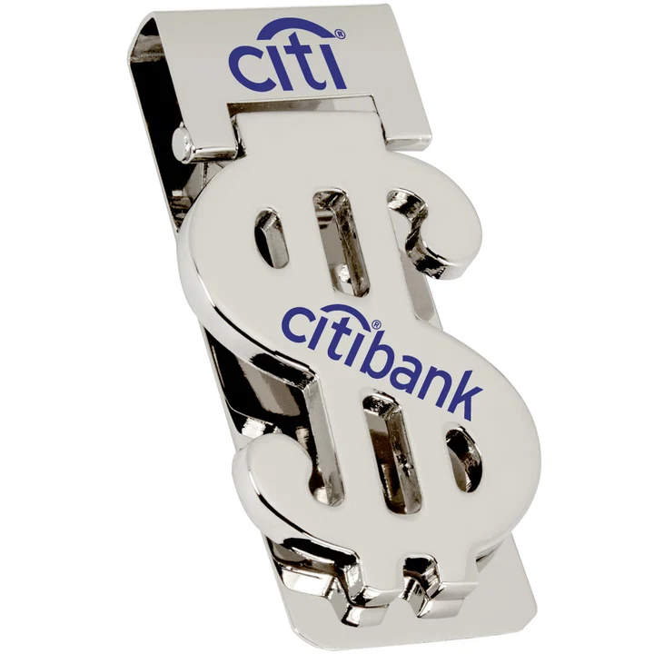 Dollar sign money clip, financial promotional gift