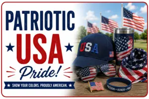 Patriotic / USA promotional products and logo gifts