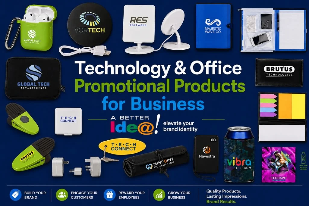 Branded technology and office promotional products