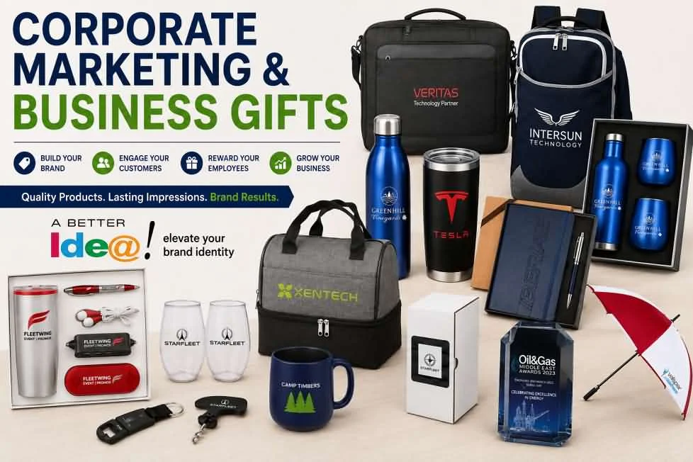 Premium custom branded corporate gift for business clients