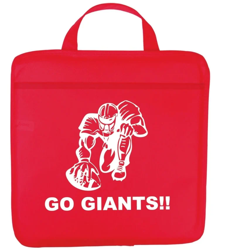 Custom logo stadium cushion, sports promotional product