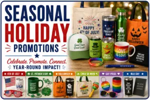 Seasonal promotional products and logo gifts