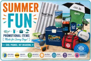 Summer Fun promotional products and logo gifts