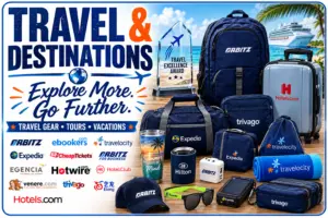 Travel promotional products and logo gifts